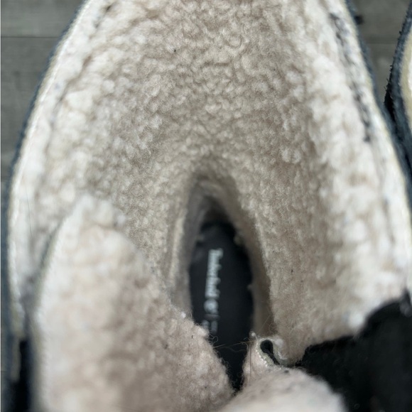 Timberland A12Q3 Woodhaven Black Leather Riding Womens Waterproof Boots Size 8.5 - Picture 8 of 10